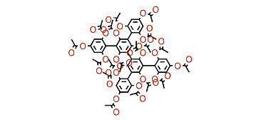 Hexafucol B octadecaacetate